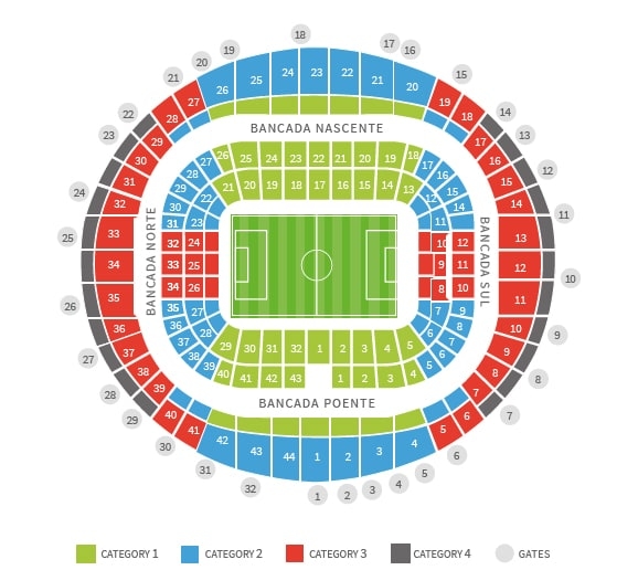 stadium map