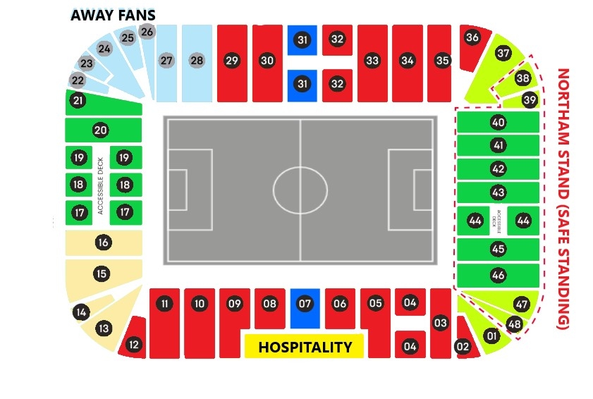 stadium map