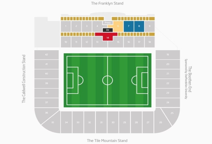stadium map