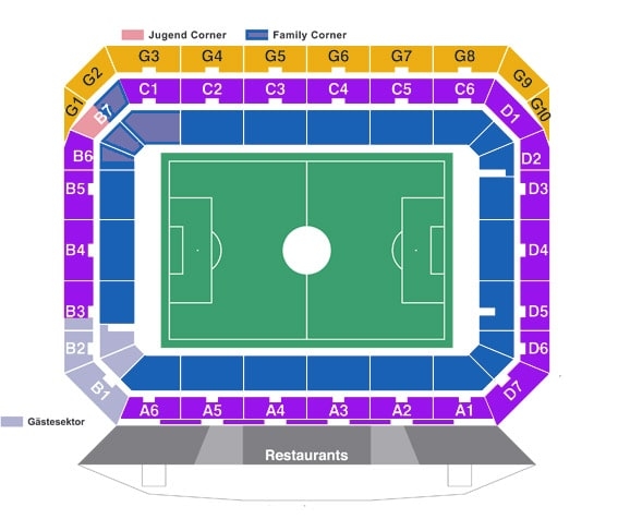 stadium map