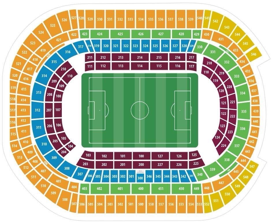 stadium map